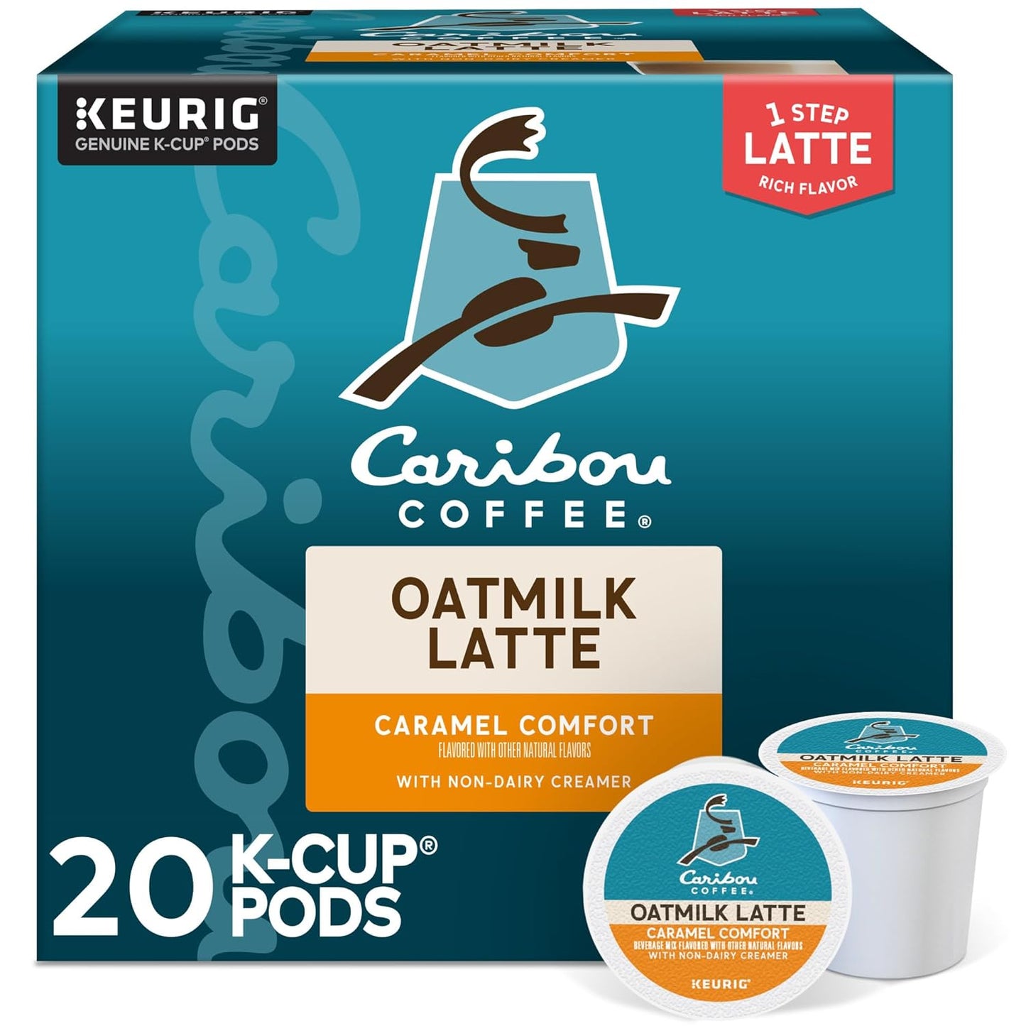 Caribou Coffee Caramel Comfort Oatmilk Latte