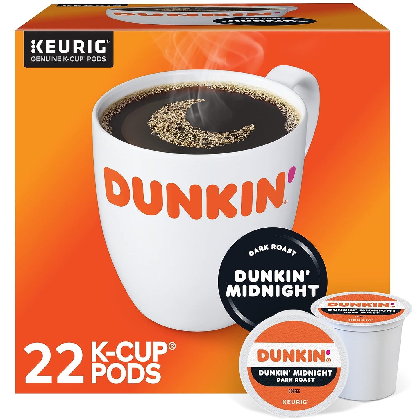 dunkin donuts midnight coffee