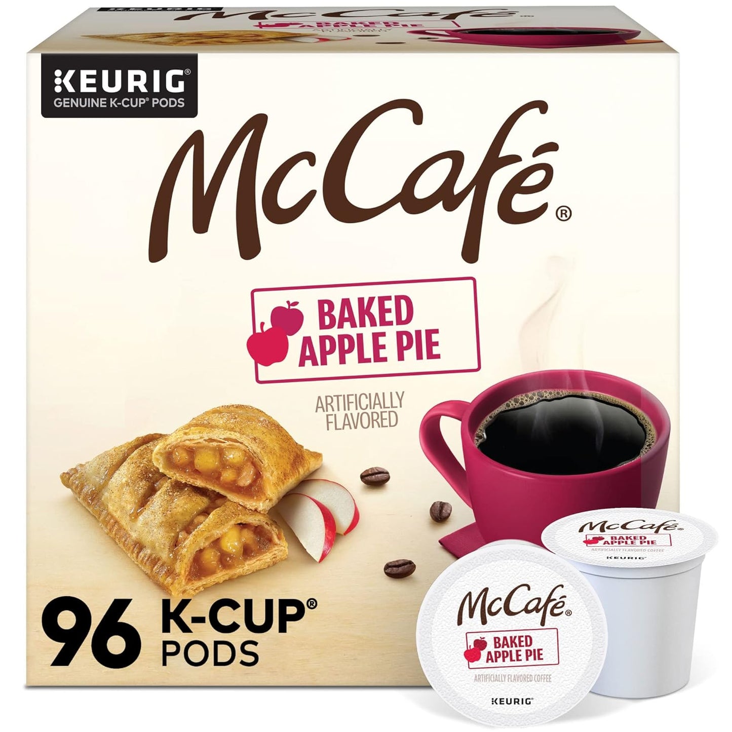 mccafe baked apple pie coffee