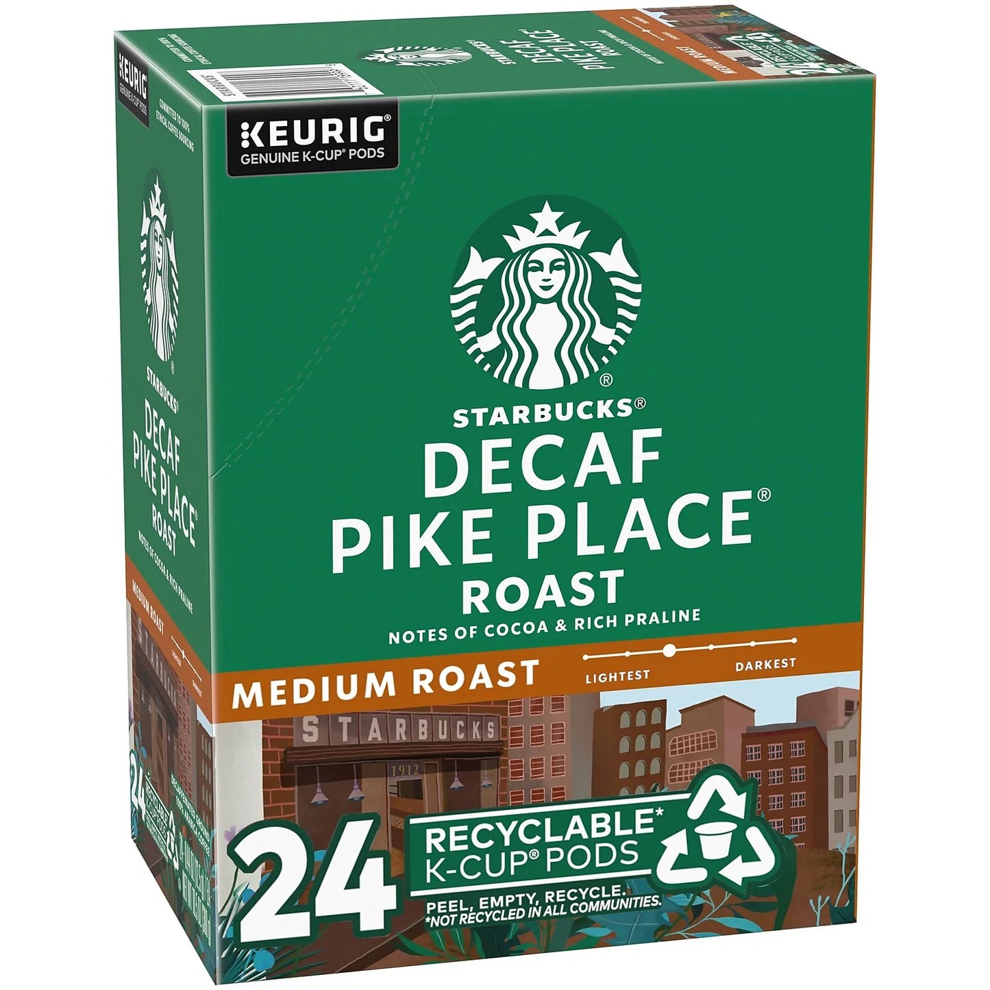 starbucks decaf pike place