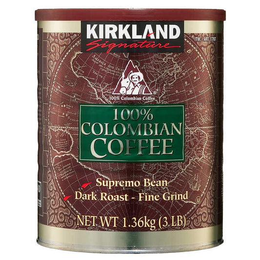 kirkland signature 100 colombian coffee