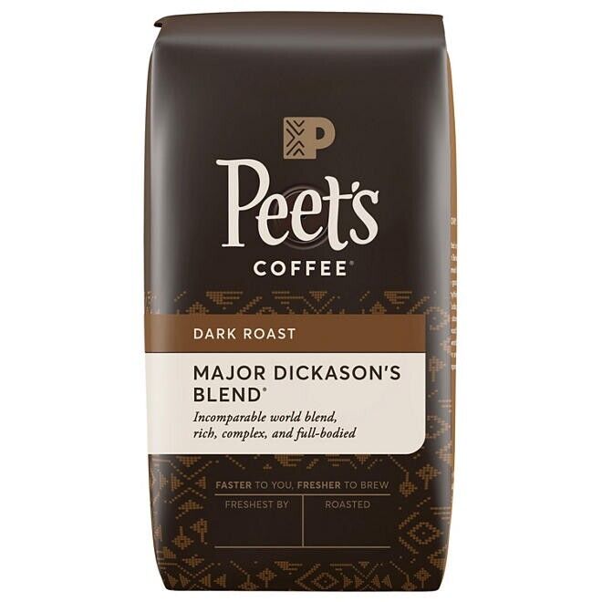 peet's ground coffee