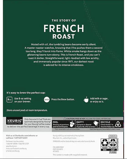 starbucks french roast k cups