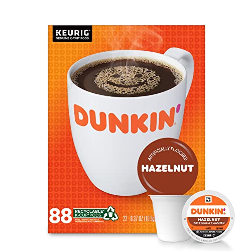 dunkin hazelnut k cup